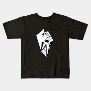 Abstract Ambiguous Twin Design Art Interpretive Kids T-Shirt